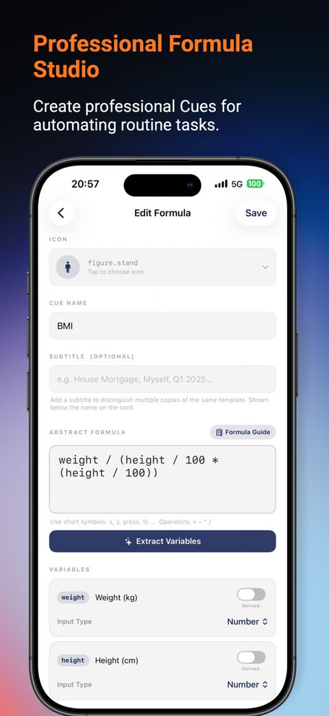 CueCalc App Store — Professional Formula Studio